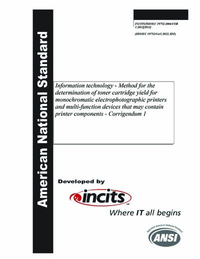 Standards PDF Cover Page
